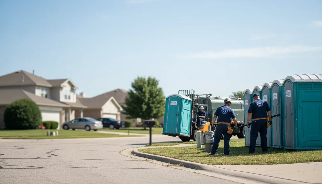 Porta Potty Rental in Pickstown, SD near me